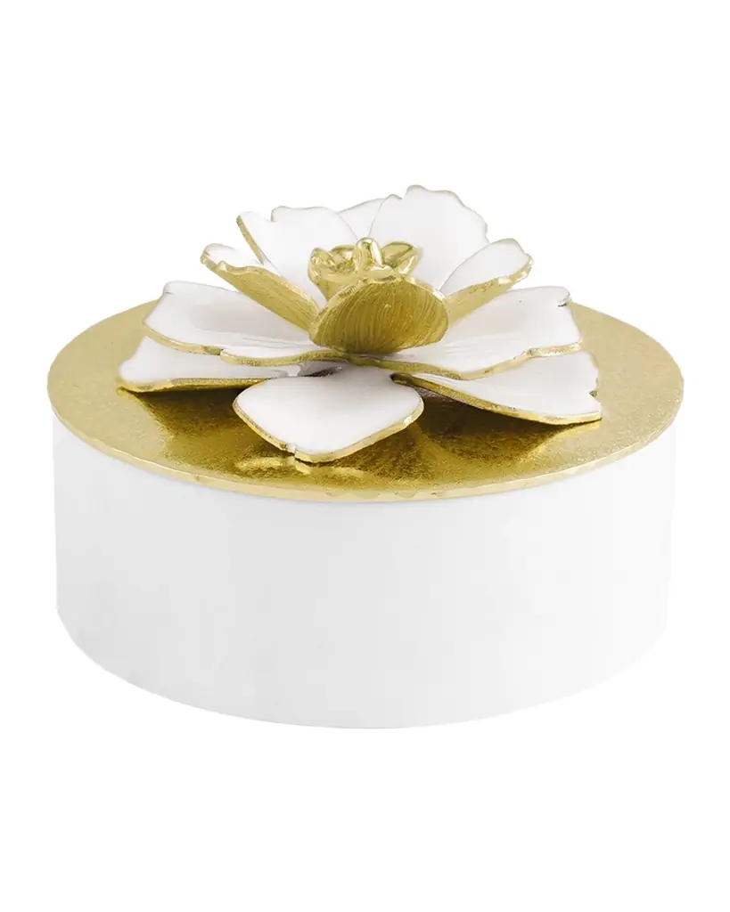 Michael Aram Gardenia Trinket Box