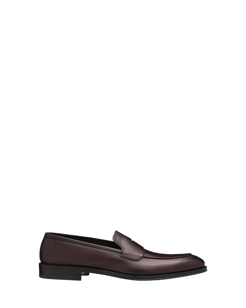 Ferragamo Men's Touring Originali Leather Penny Loafers