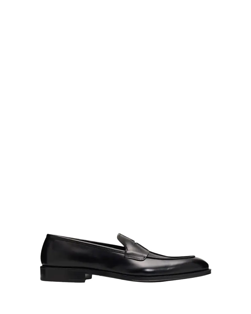Ferragamo Men's Touring Originali Leather Penny Loafers
