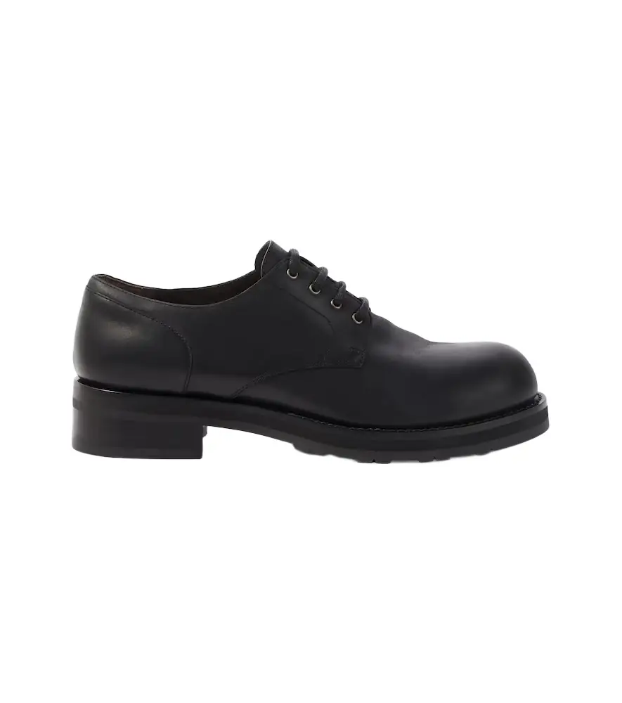 The Row Leather Derby shoes