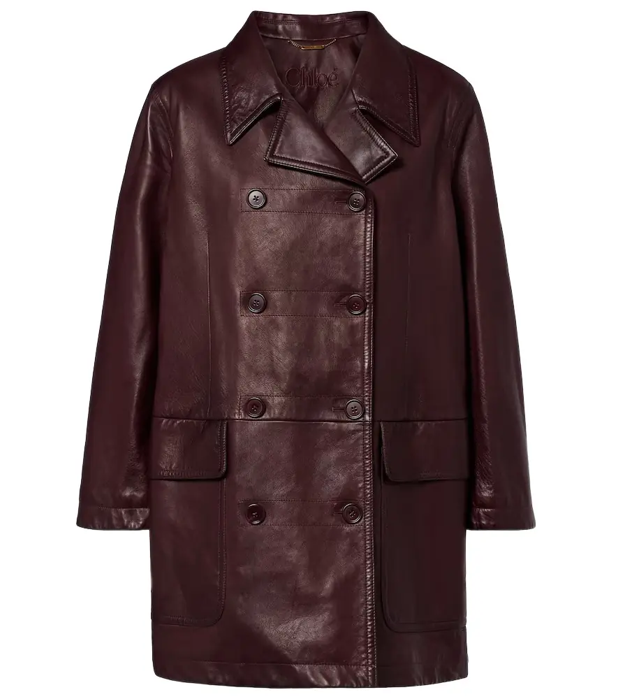 Chloe Chloé Leather coat