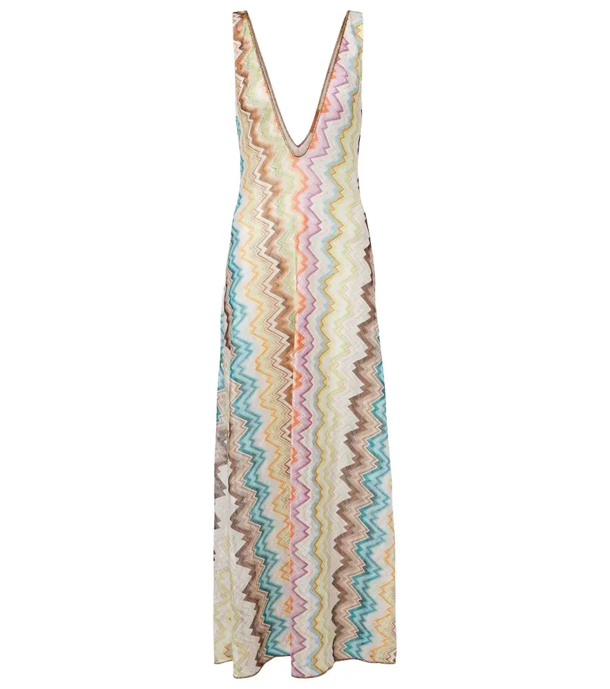 Missoni Zigzag maxi dress