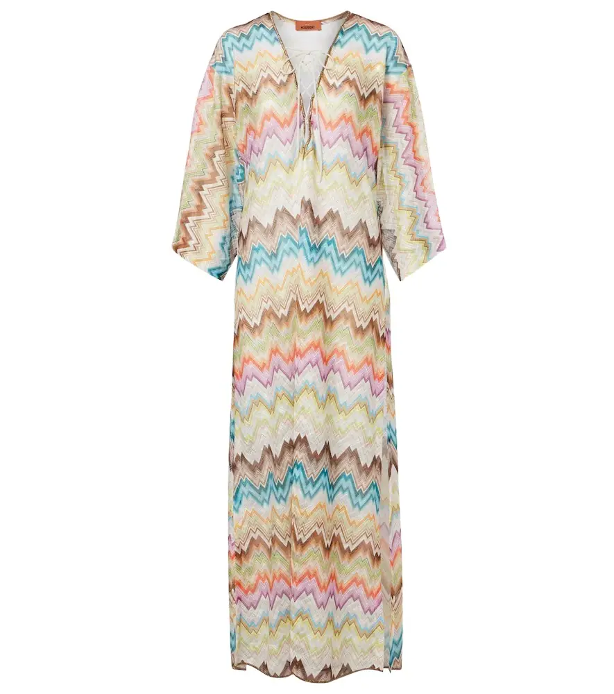 Missoni Zigzag beach cover-up