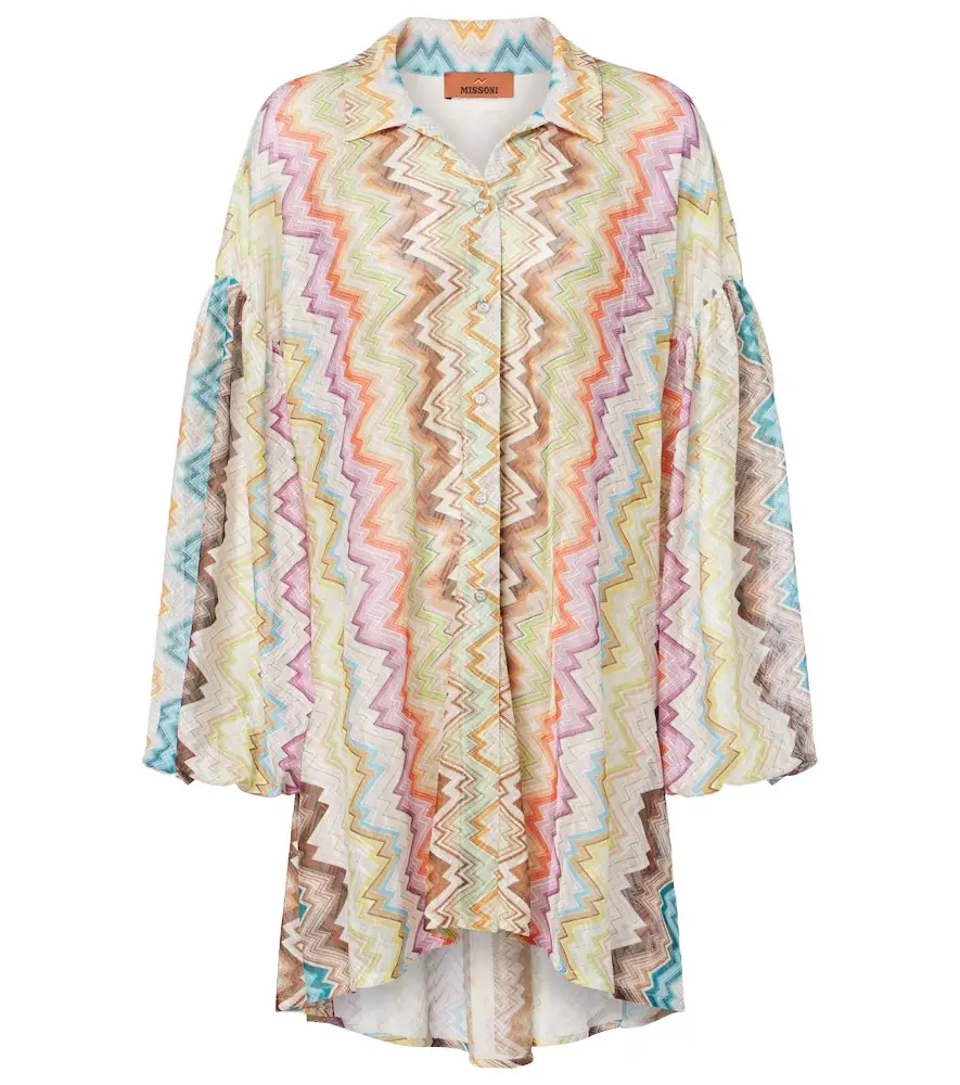 Missoni Zigzag oversized shirt