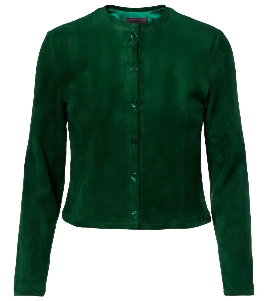 Stouls Astrid suede cardigan