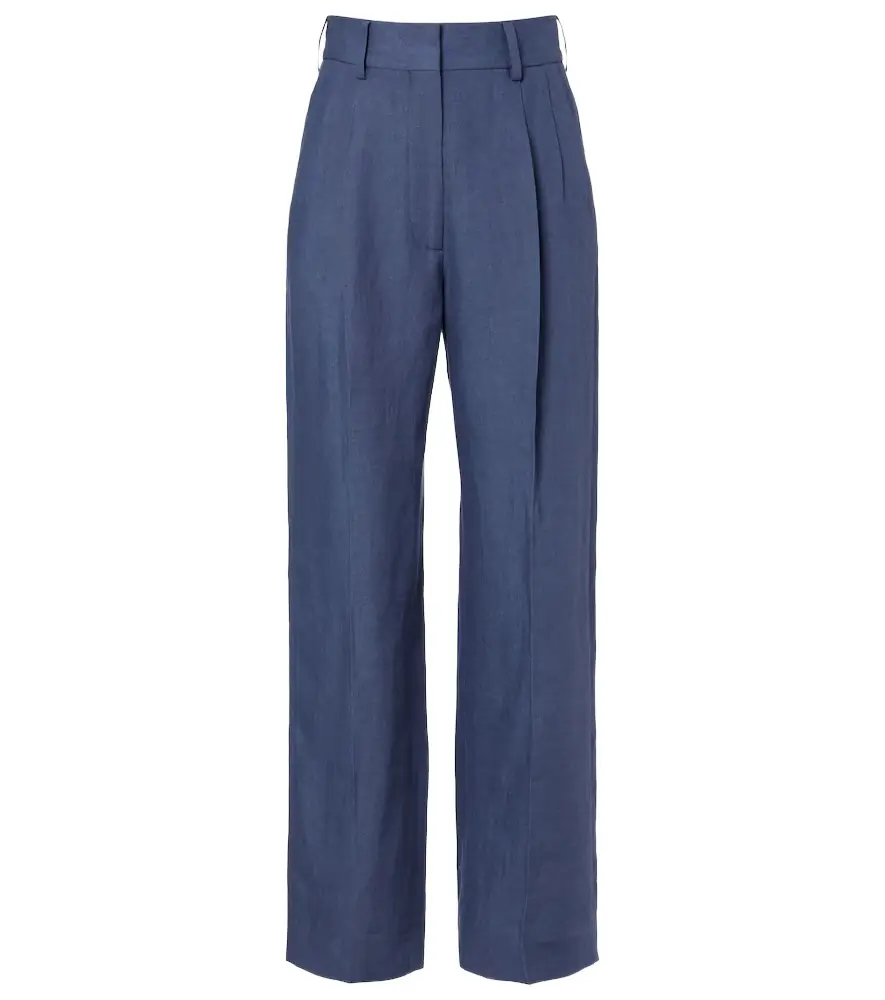 Blaze Milano Blazé Milano Fox linen straight pants