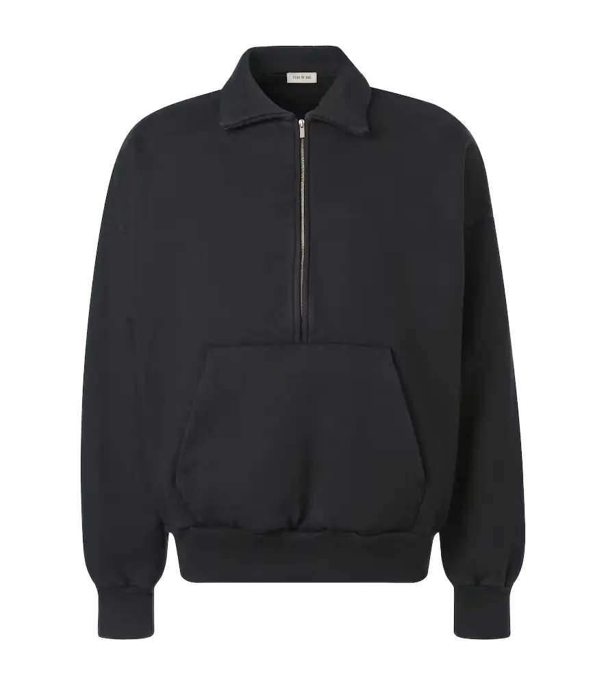 Fear of God Cotton jersey half-zip sweatshirt