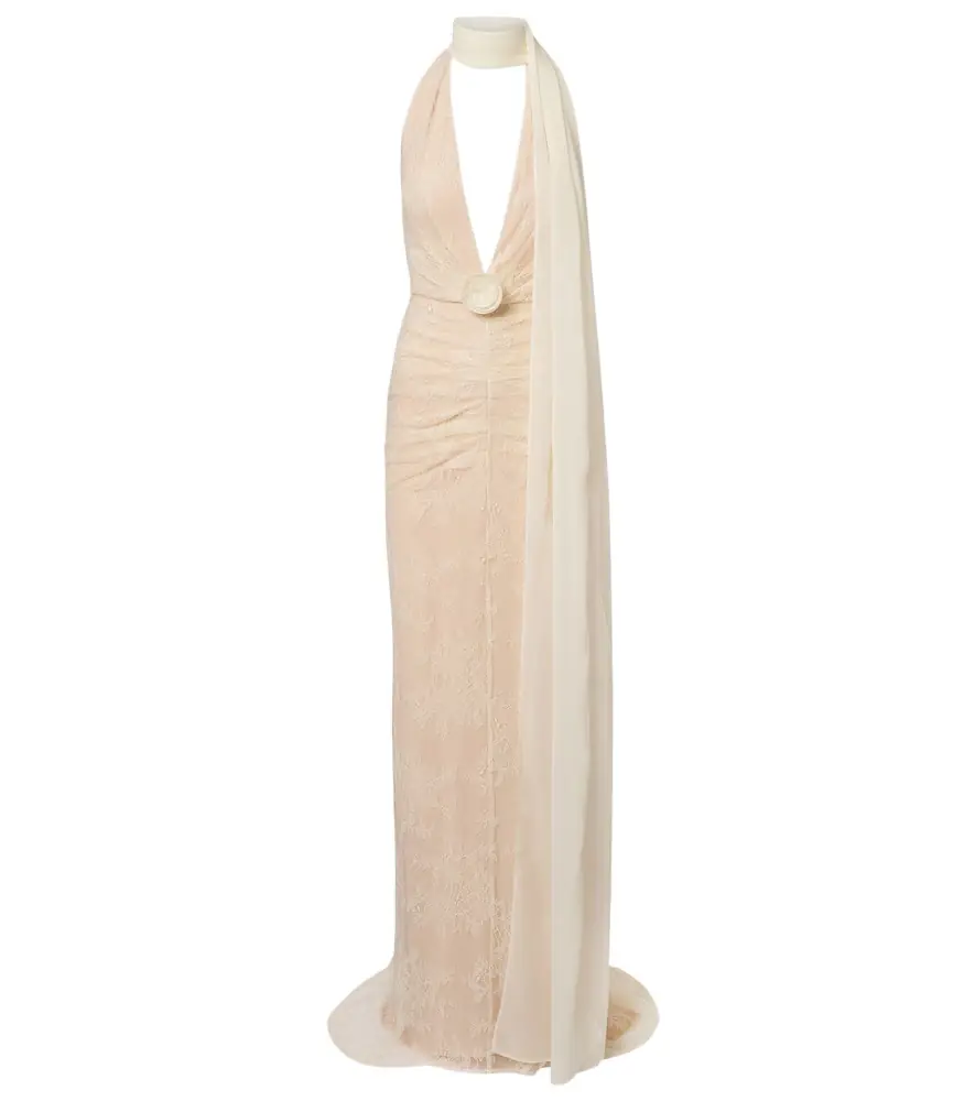 De La Vali Bridal Amora lace tulle gown