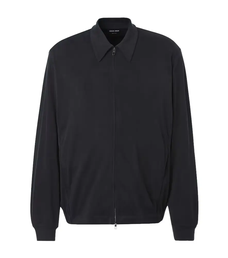 Giorgio Armani Zip-up blouson jacket