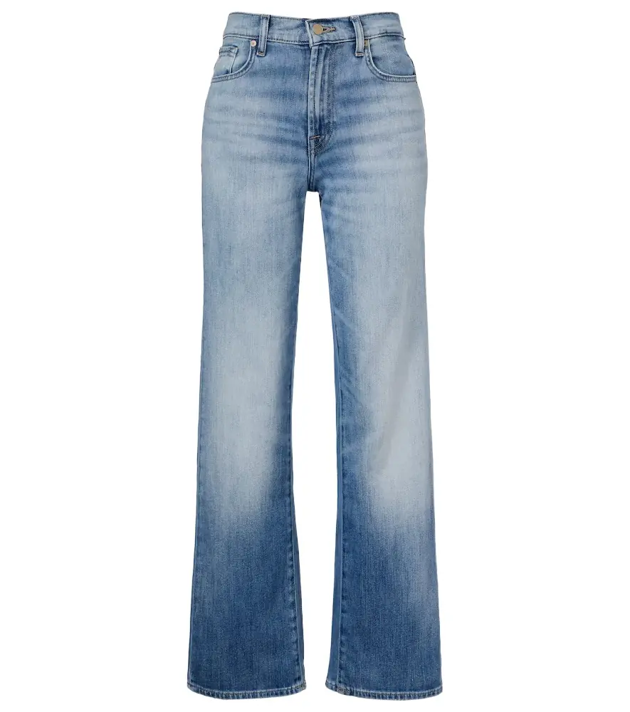 7 For All Mankind Stovepipe straight jeans