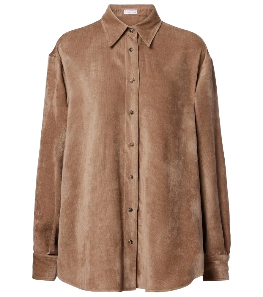 Brunello Cucinelli Corduroy shirt - Women's Clothing