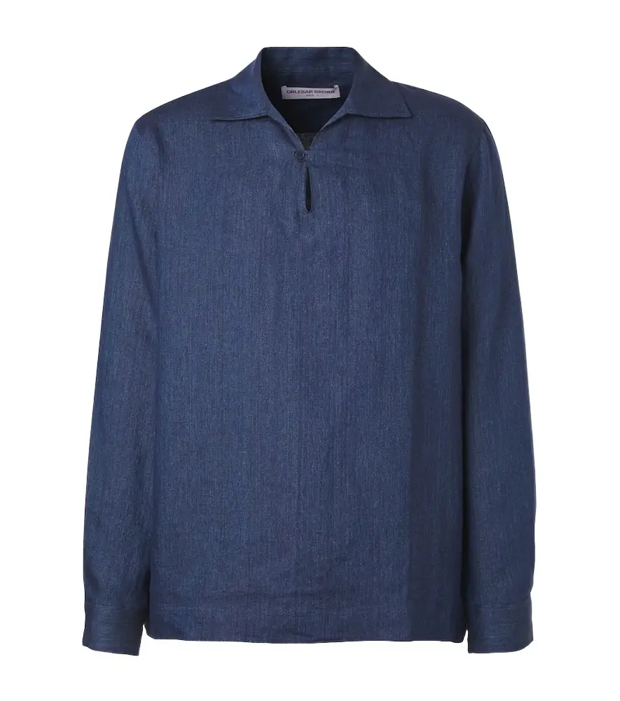 Orlebar Brown Vincent linen shirt