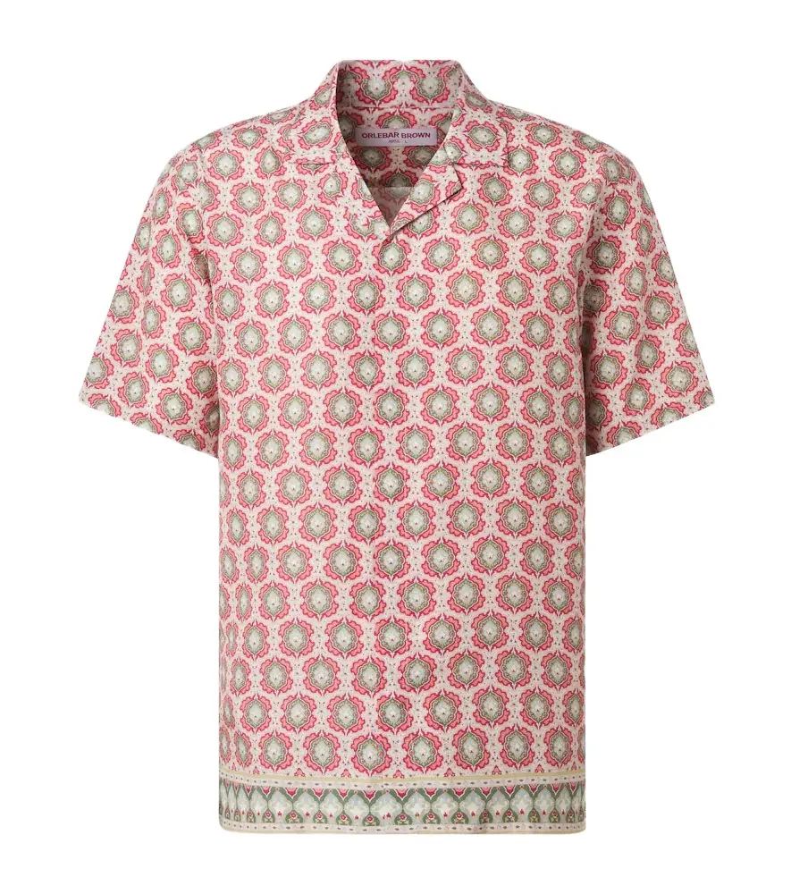 Orlebar Brown Maitan printed shirt