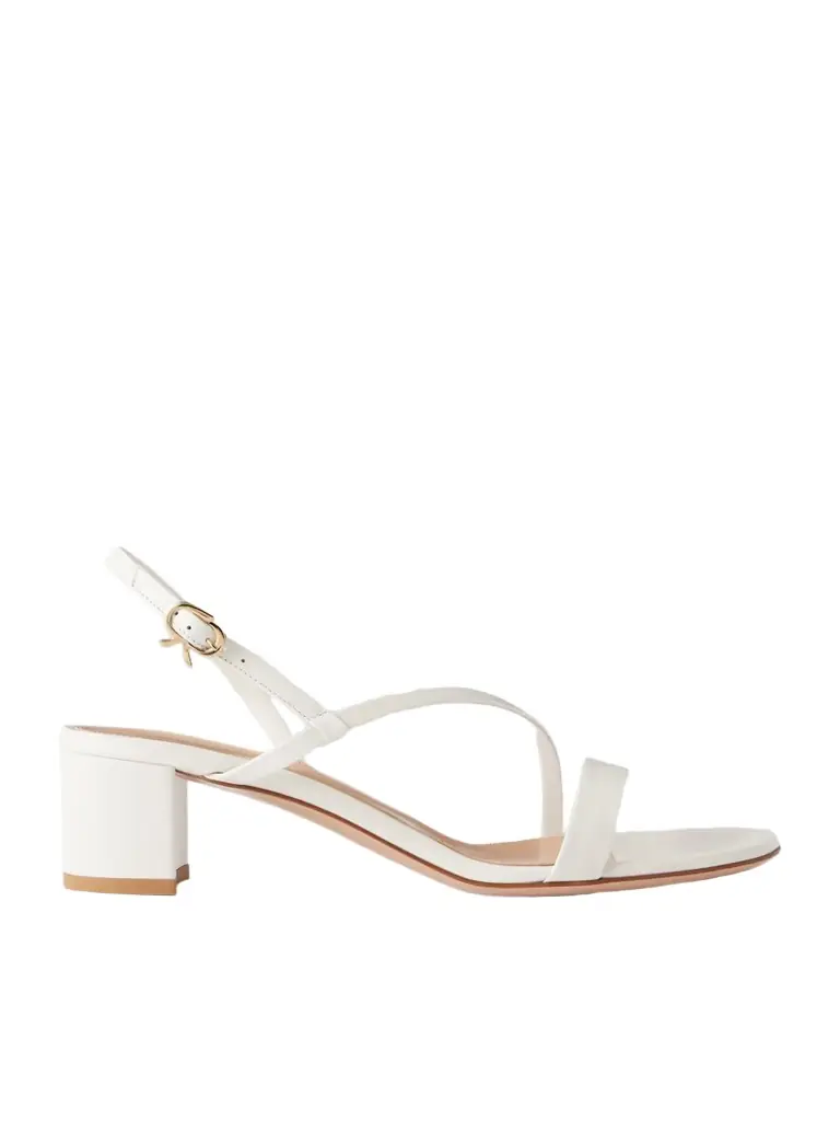Gianvito Rossi Betsey 45 Leather Sandals