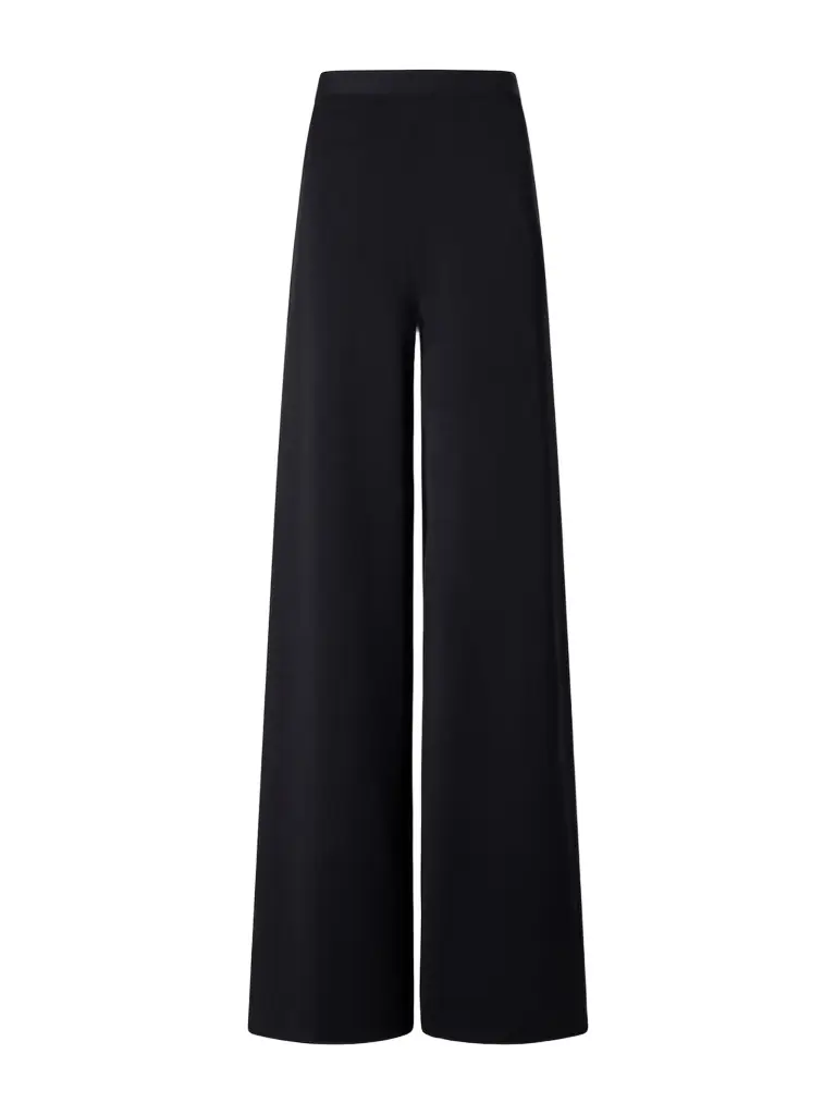 Ralph Lauren Collection Stretch-jersey Mid-rise Wide-leg Trousers