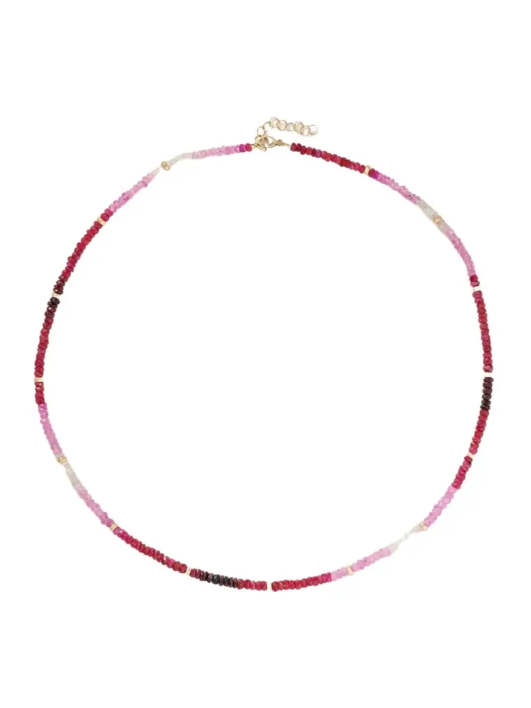 JIA JIA Arizona 14-karat Gold Ruby Necklace