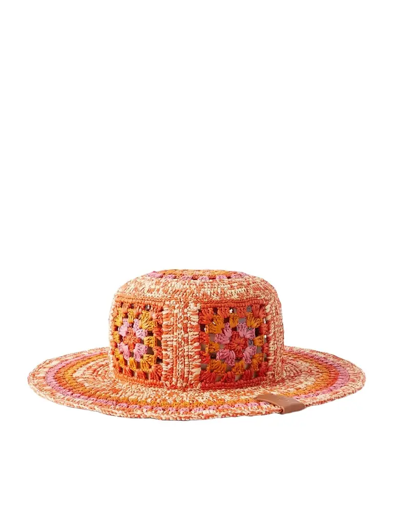 Loewe + Paula's Ibiza Crocheted Raffia Bucket Hat