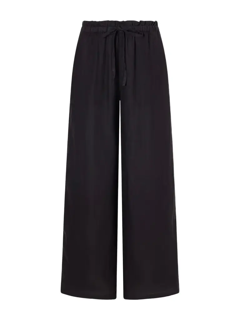 James Perse Linen Wide-leg Pants