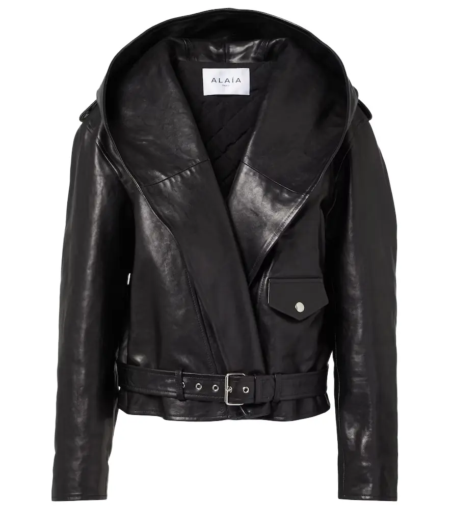 Alaia Alaïa Biker leather jacket