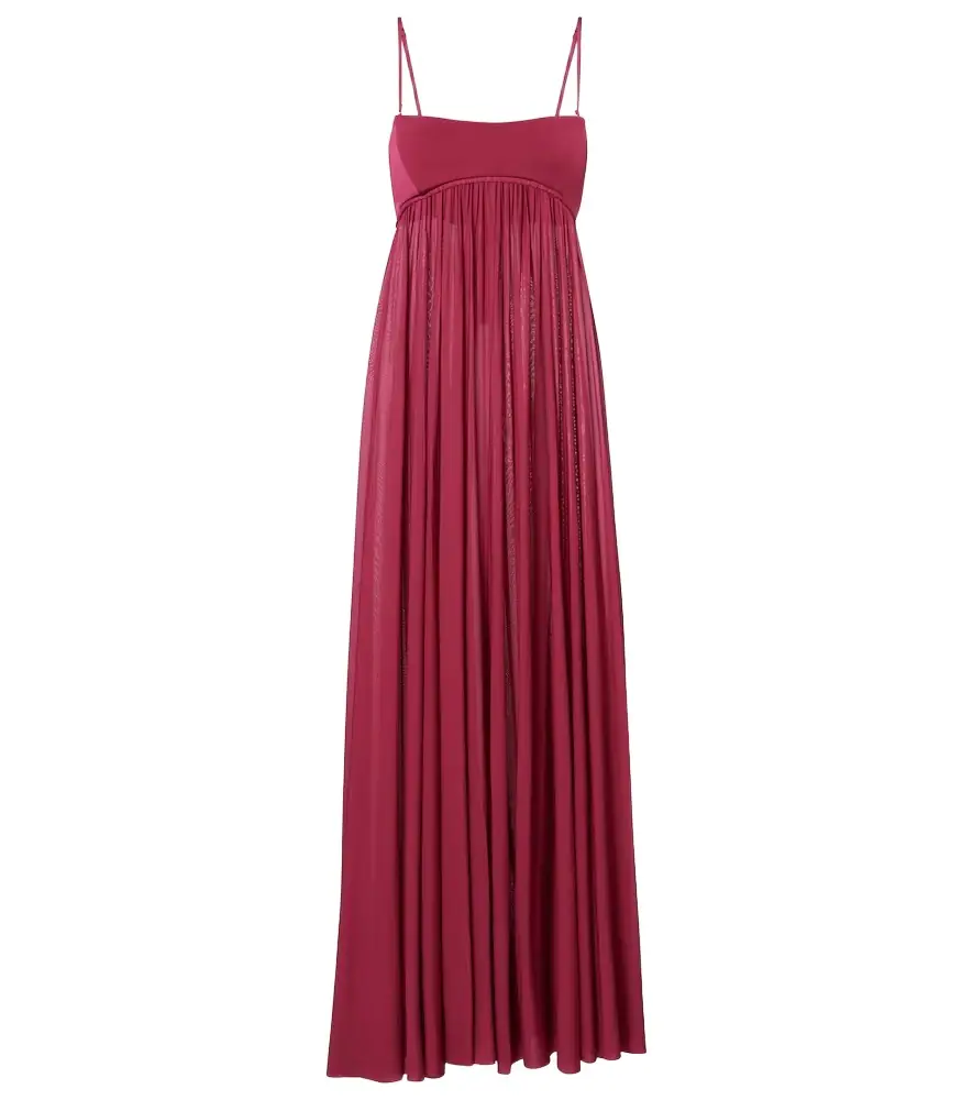 Zimmermann Luna bandeau jersey gown
