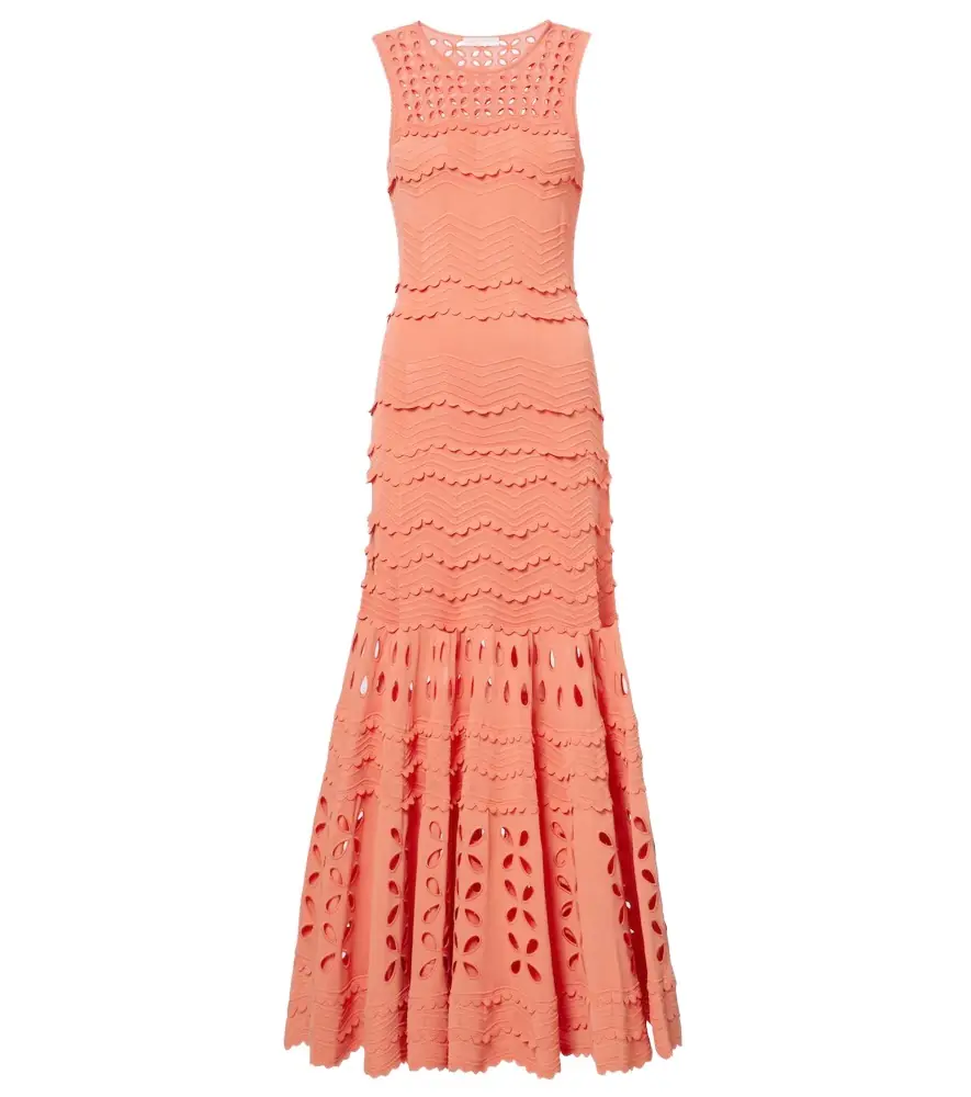 Ulla Johnson Lakshmi broderie anglaise maxi dress