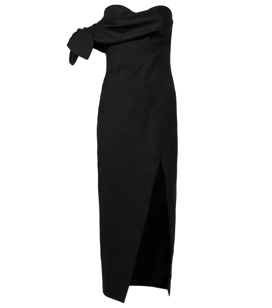 Givenchy Bow-detail wool cocktail dress