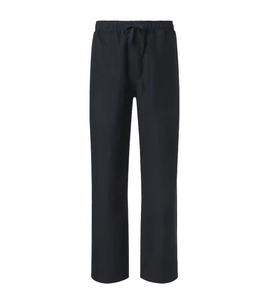 Saman Amel Linen straight pants