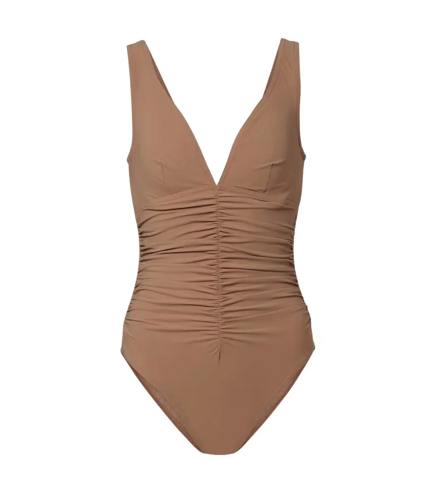Karla Colletto Smart ruched swimsuit