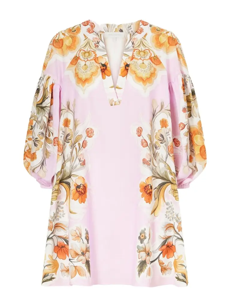 Borgo de Nor Harlow Cotton-blend Lace Mini Dress