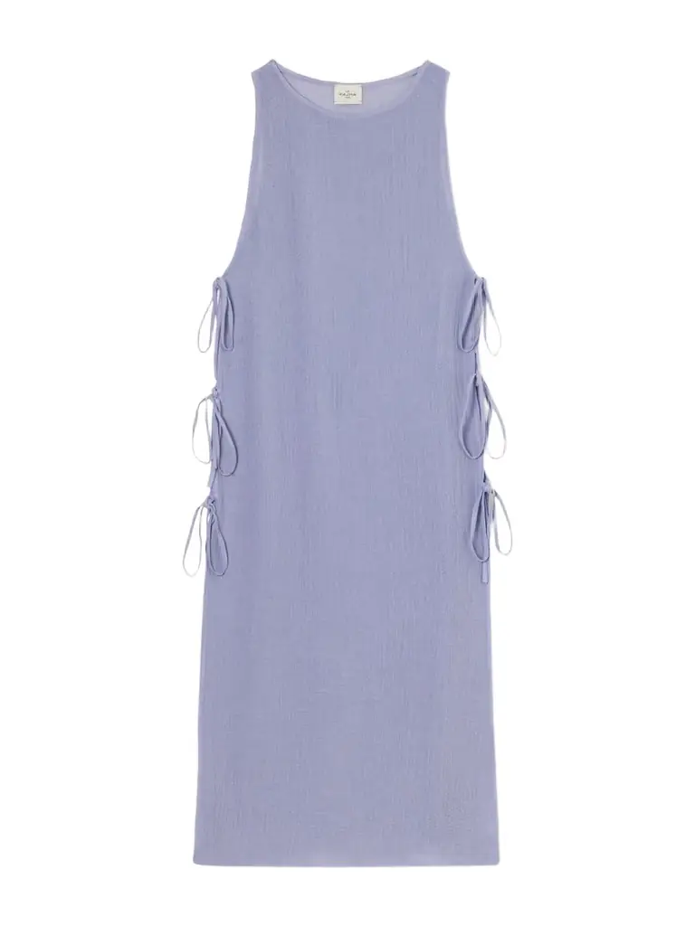 Le Kasha Jarajug Organic Linen Midi Dress