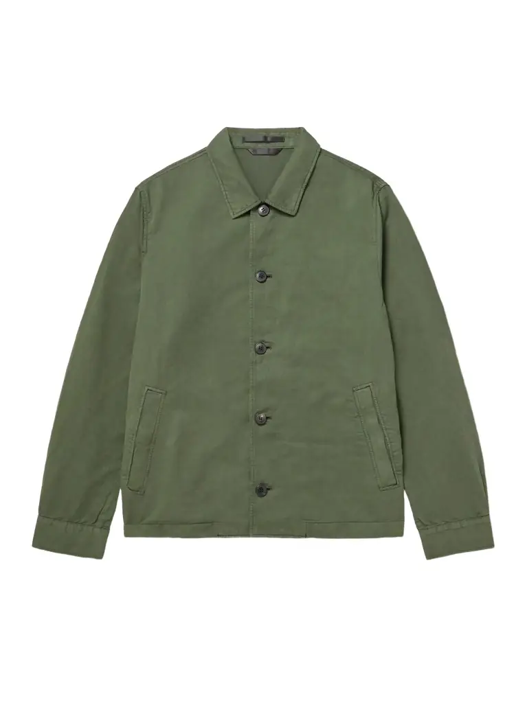 Sunspel Cotton and Linen-Blend Jacket