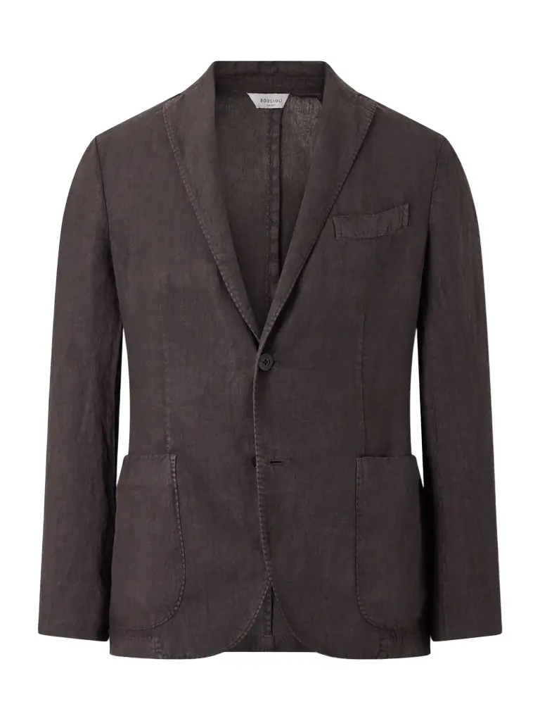 Boglioli Linen Suit Jacket - Men