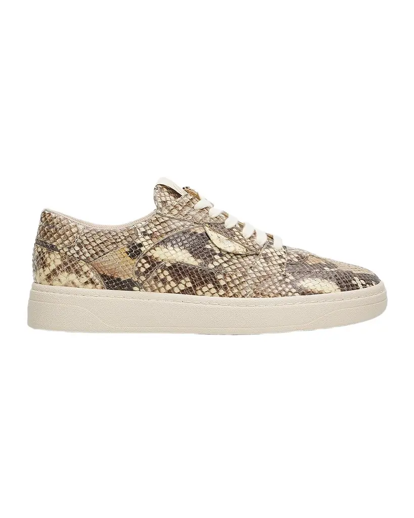 Giuseppe Zanotti Men 's GZ94 Snake-Effect Leather Sneakers