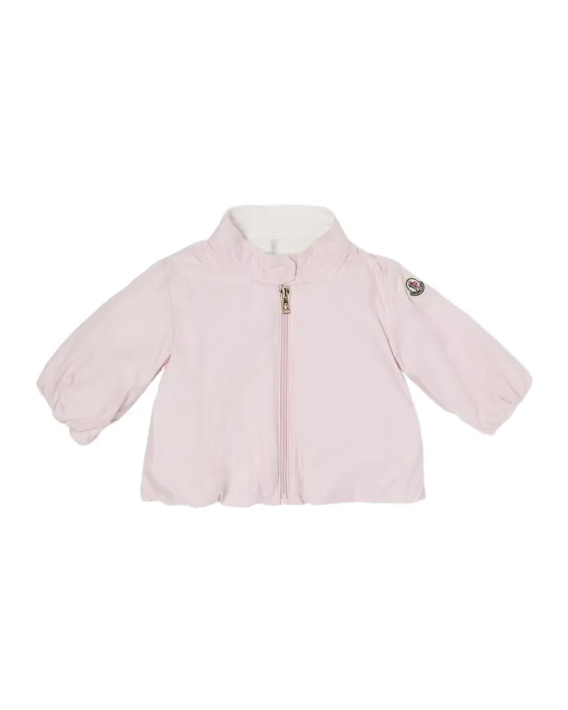 Moncler Girl 's Luce Zip-Front Bomber Jacket, Size 6M-3
