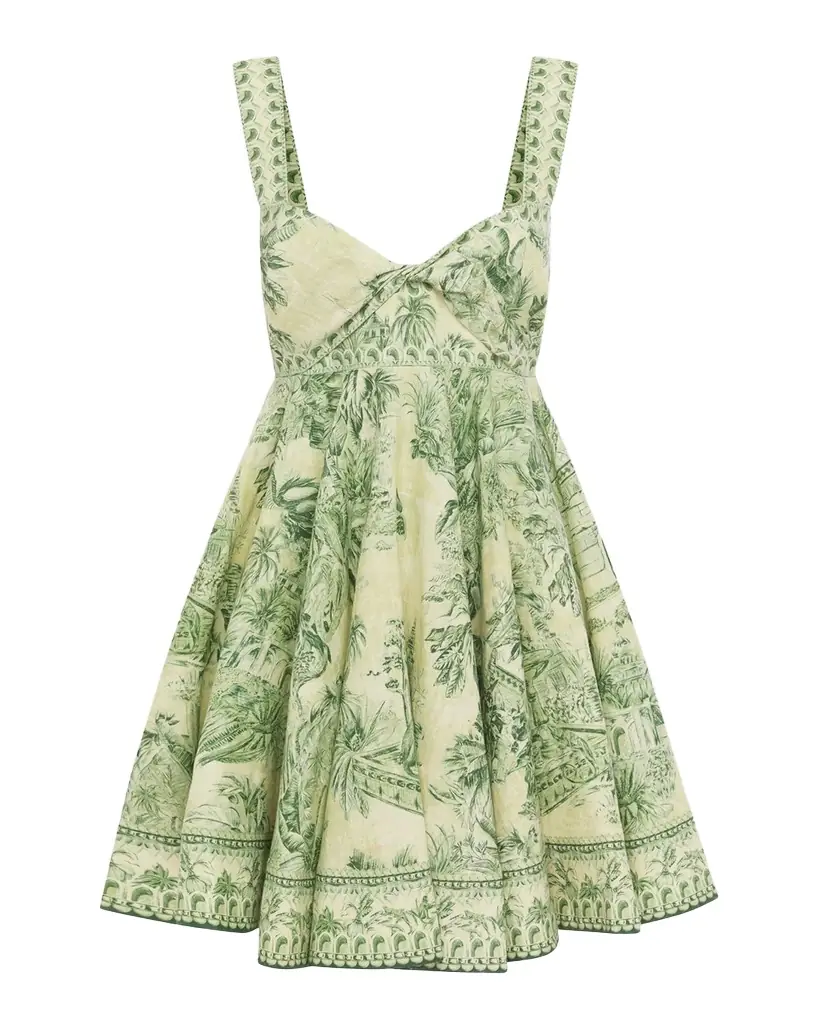 ALEMAIS Sara Mini Twist Sundress