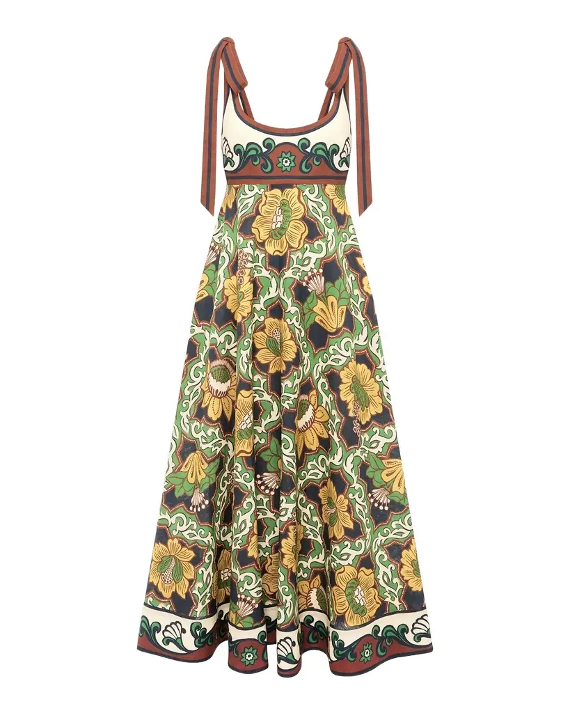 ALEMAIS Liana Ballet Midi Sun Dress
