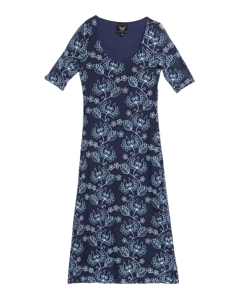 astrid mesh midi dress Astrid Mesh Midi Dress - Johnny Was