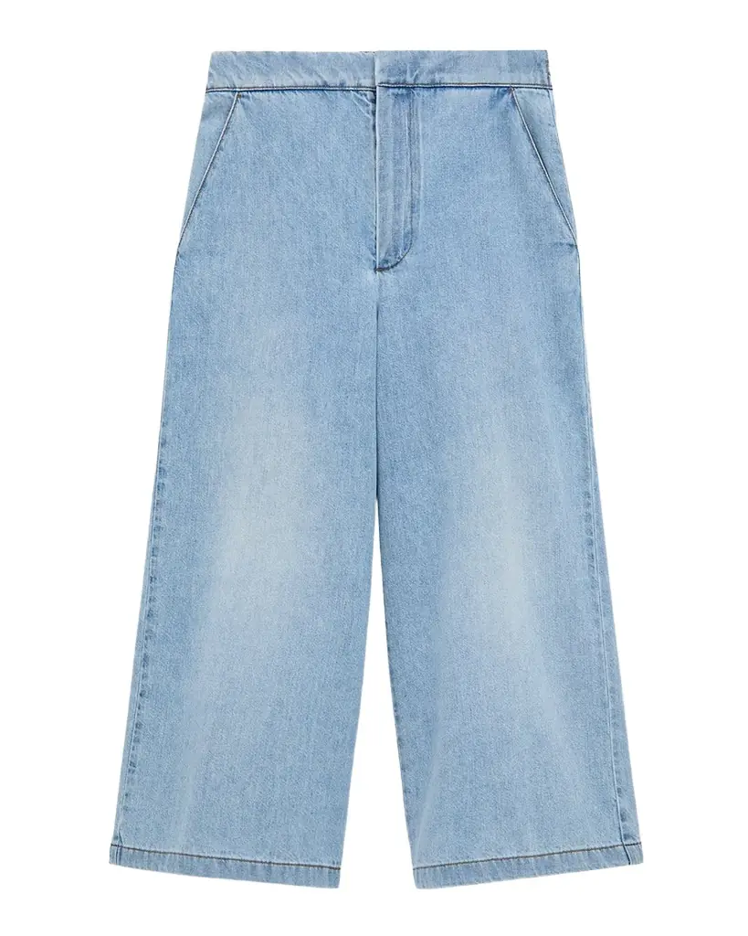 Loewe x Paula 's Ibiza Cropped Wide-Leg Pants