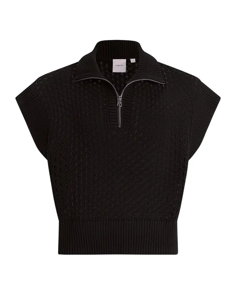 Varley Gaines Half-Zip Knit Vest