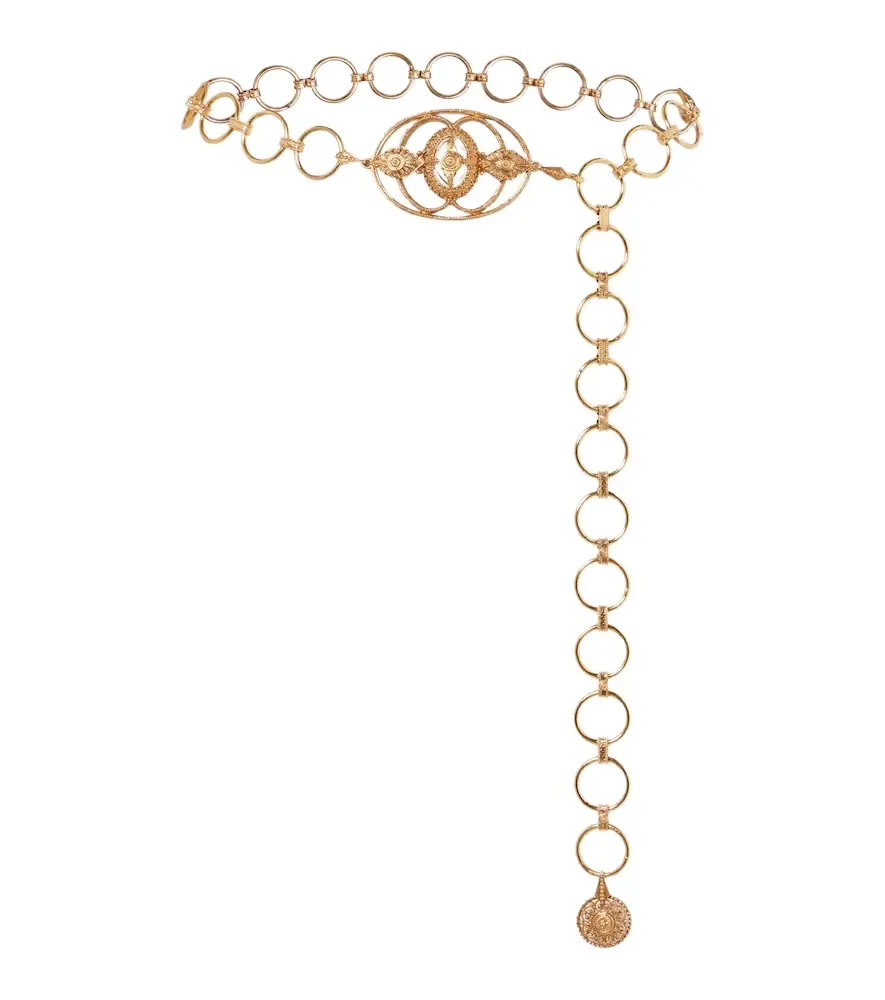 Chloe Chloé Amulet logo belt
