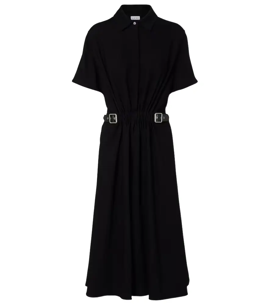 Loewe Belted midi dress