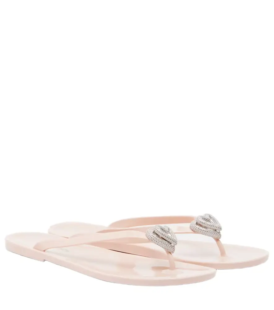Mach & Mach Riviera embellished thong sandals