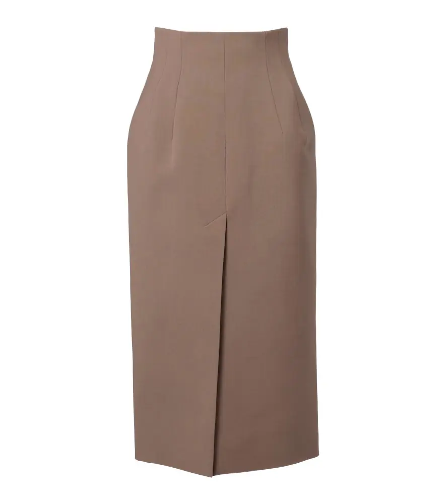 Mugler High-rise pencil skirt