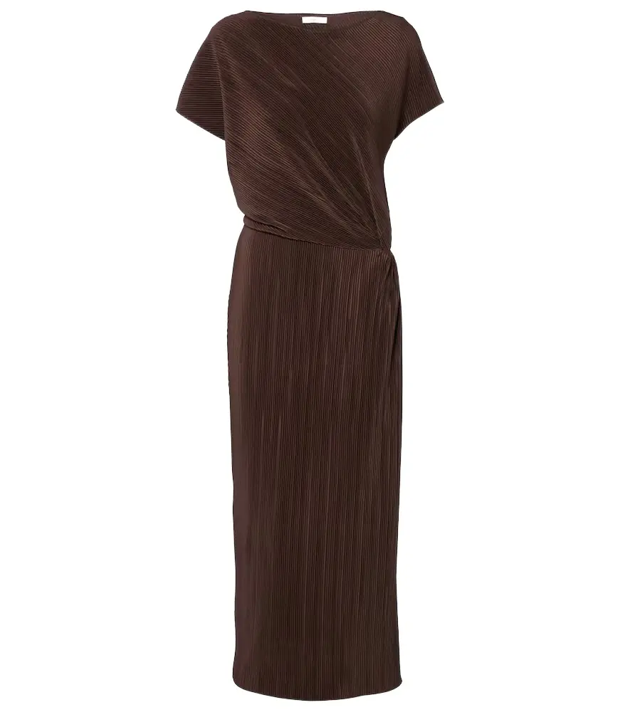 Vince Pleated midi dress