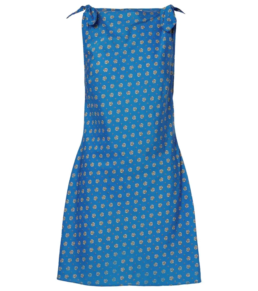 Doen Dôen Maltina cotton and silk minidress