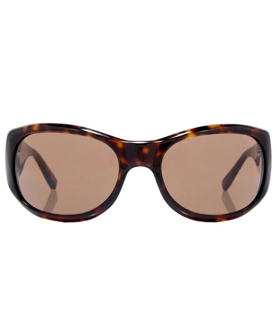 Magda Butrym Logo round sunglasses