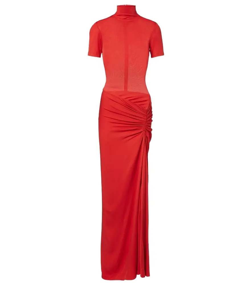 Christopher Esber Fusion ruched gown