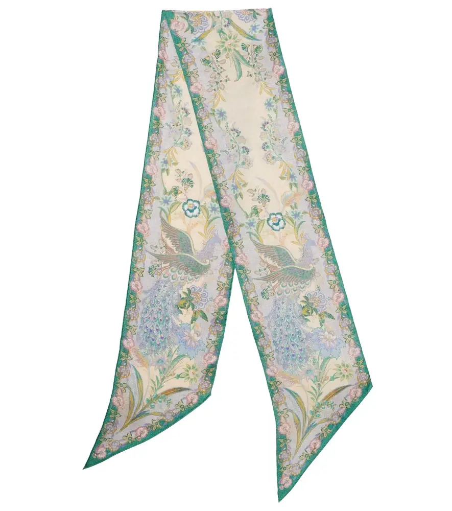 Zimmermann Floral silk scarf
