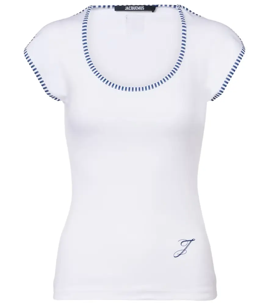 Jacquemus Espiral cotton jersey T-shirt