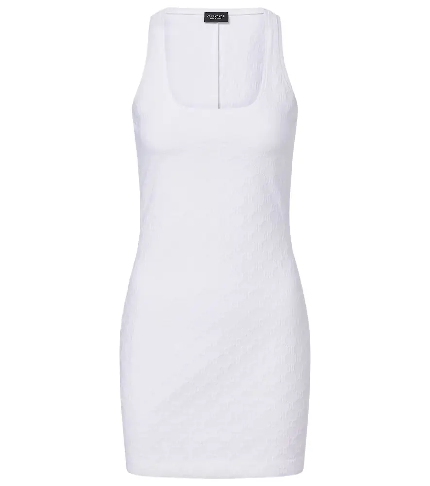 GG jacquard minidress